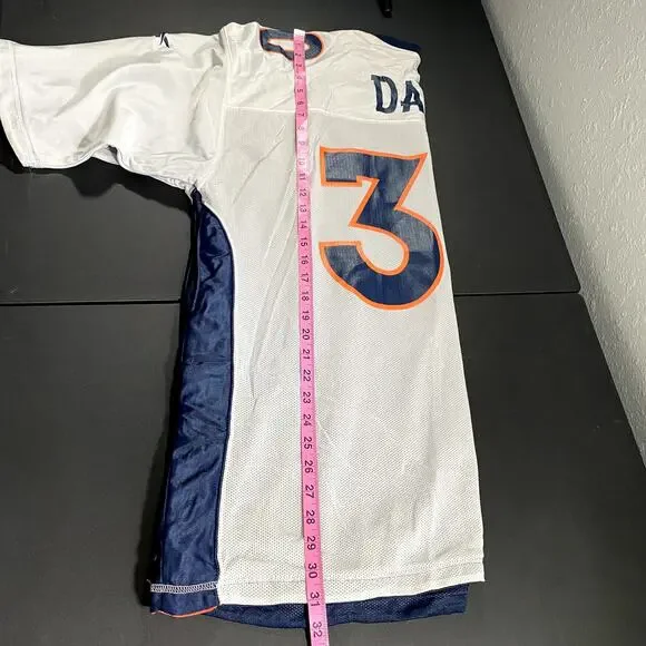 Reebok 30 Reversible Reebok Size 56 White Blue Orange Jersey Terrell Davis 4XL - Picture 4 of 6